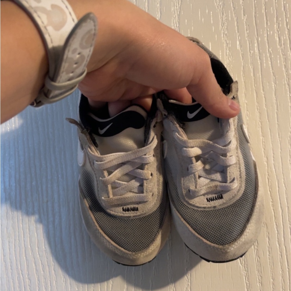 Used Nike toddler shoes. Worn maybe 3 times. Size 8.